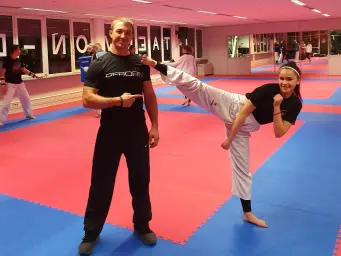 Deutsche Meisterin im Taekwondo